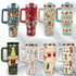 New Christmas Pattern Mug With Handle Lid Straw Drinkware Stainless Steel Vacuum c Large Capacity Car Travel Coffee Cup